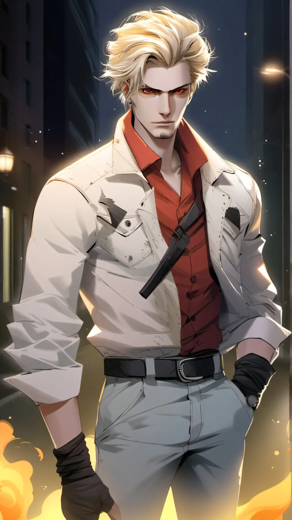 ai character: Lance background