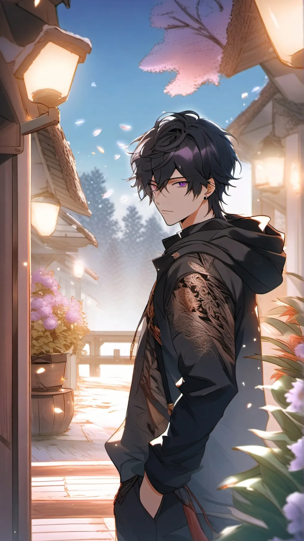 ai character: Zepher background