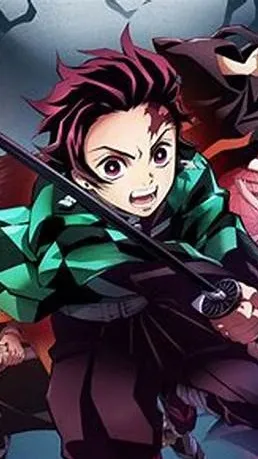 ai character: Demon Slayer (sad) background
