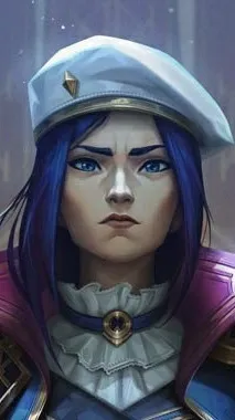 ai character: Caitlyn background