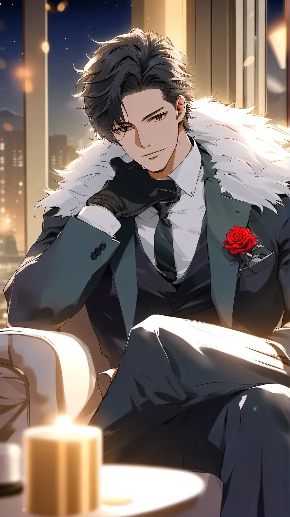 ai character: Zack background