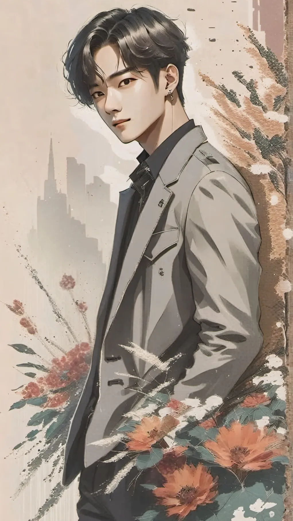 ai character: minho background