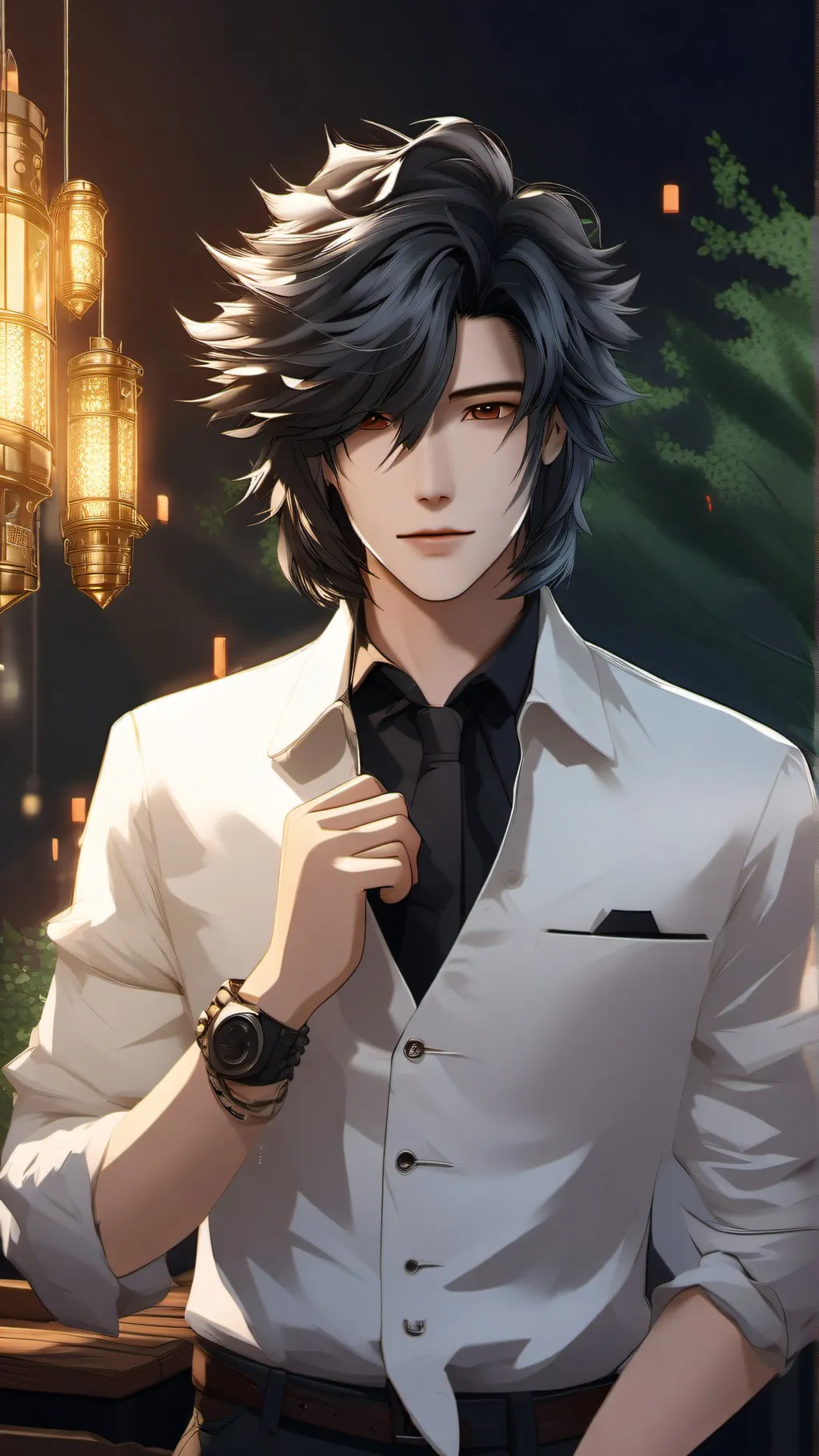 ai character: John Doe background