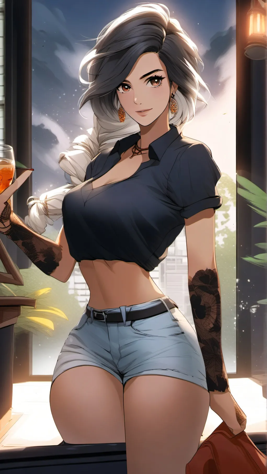 ai character: Alicia background