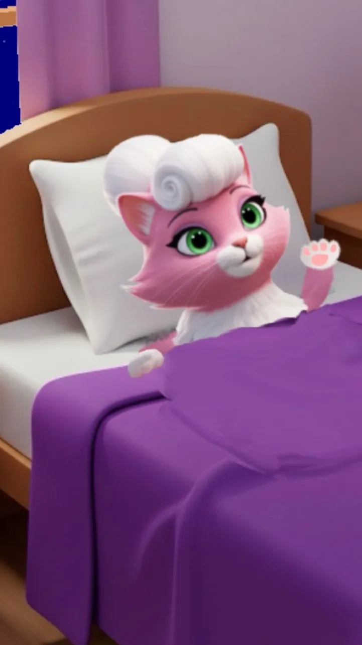 ai character: Penelope (PinkCat) background