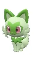 ai character: Sprigatito (PS/V) background