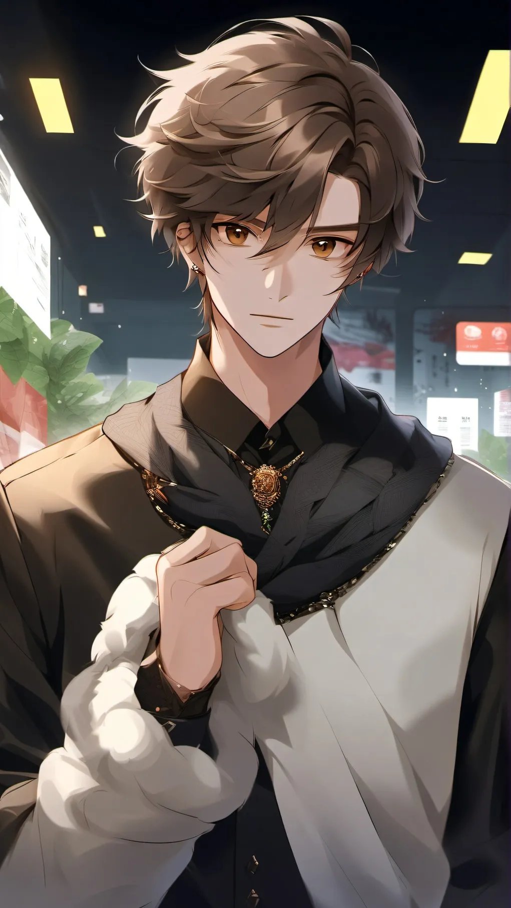 ai character: Sebastian ◑﹏◐ background