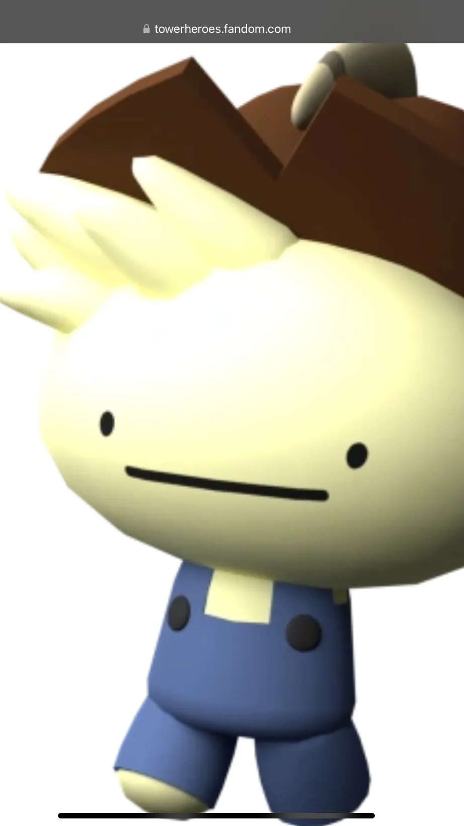 ai character: dandy run ruined.. background
