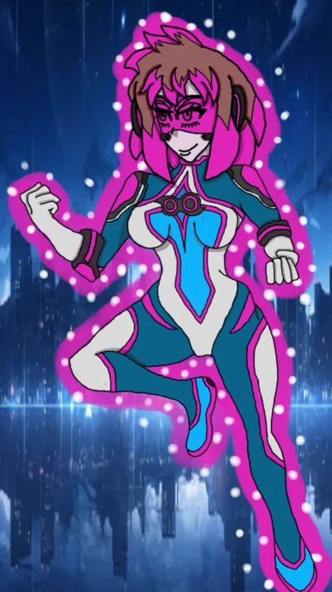 ai character: Infinity Grow background