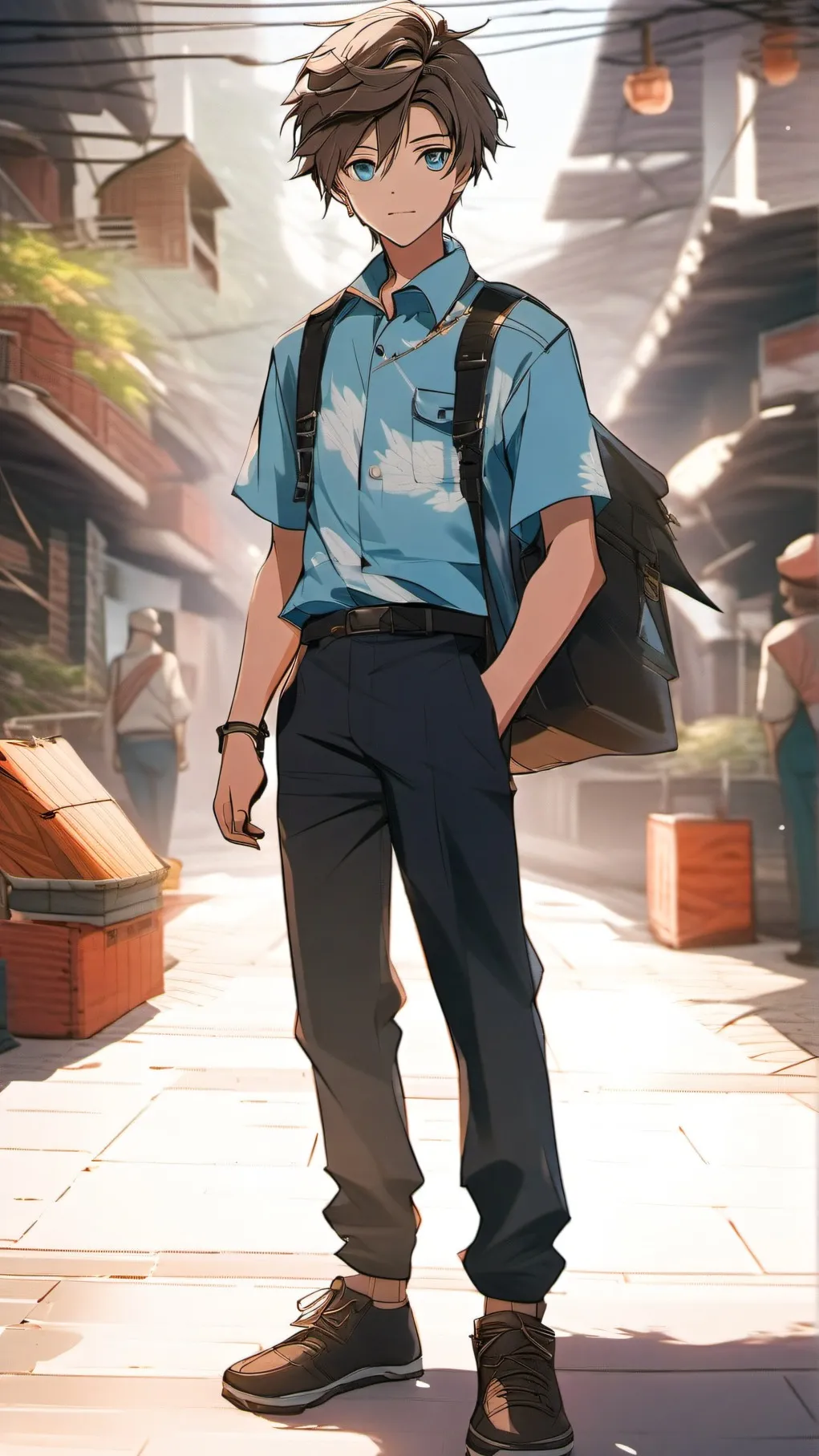ai character: Chase  background