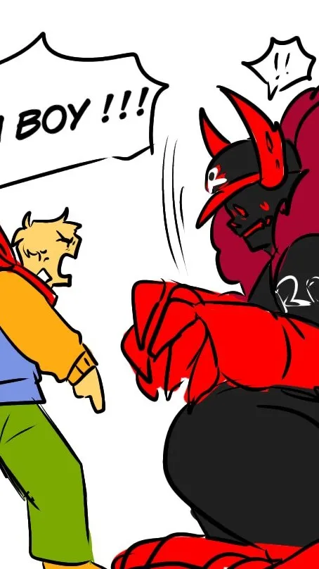 ai character: Forsaken sleepover background