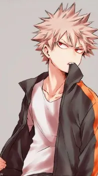 ai character: Bakugo✨ background