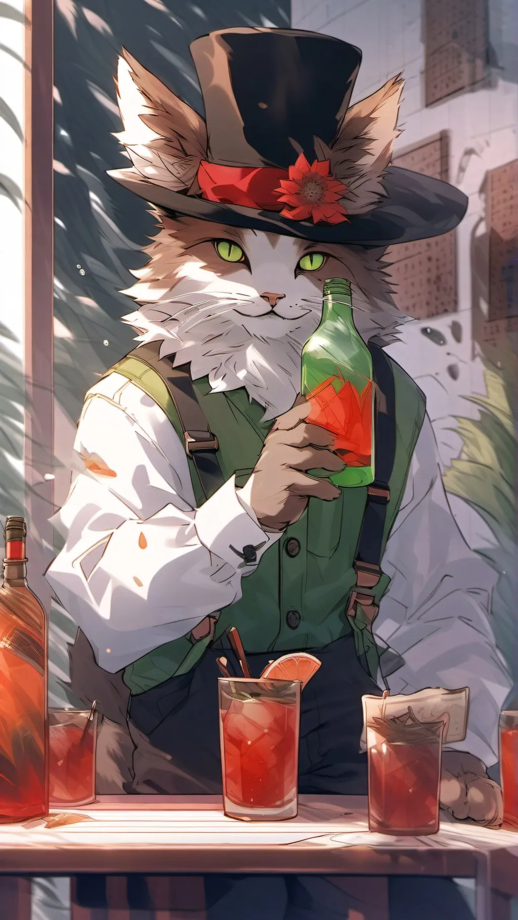 ai character: husker background