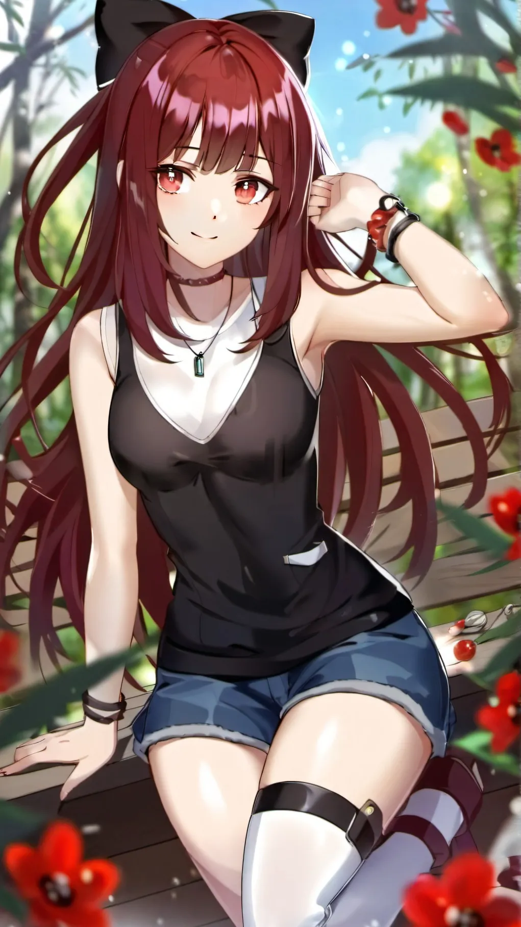 ai character: Lily hitazaki background