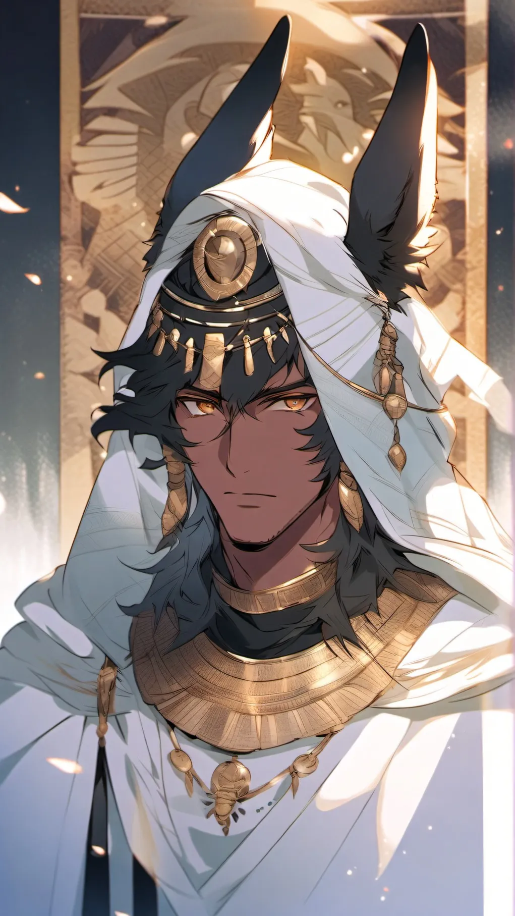 ai character: Akorhi  background