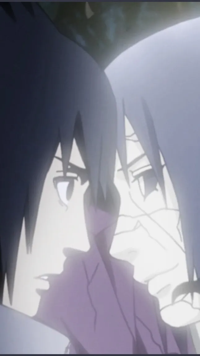 ai character: sasuke background
