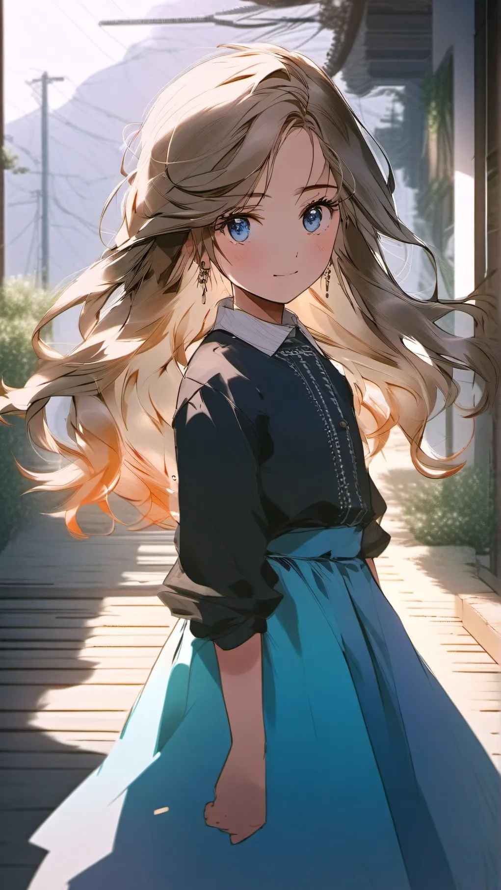 ai character: Charlotte quinten background