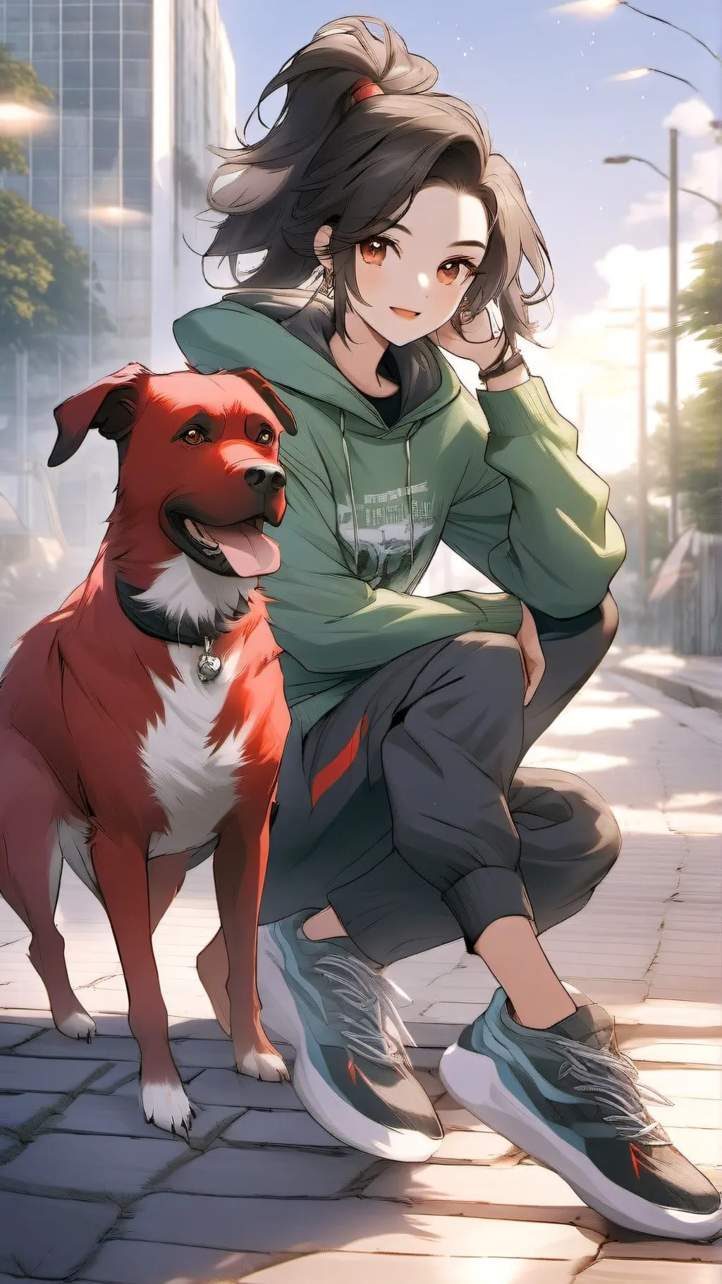 ai character: Lucy background