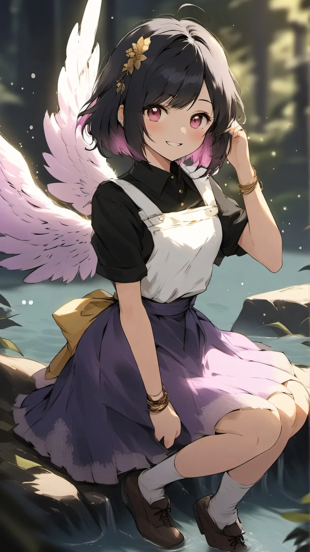 ai character: mha x you background