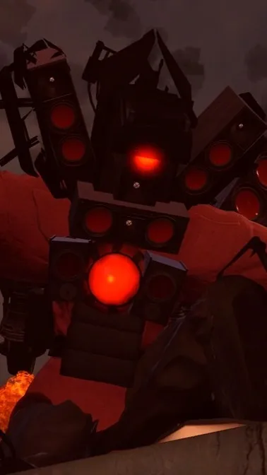 ai character: Skibidi toilet 73  background