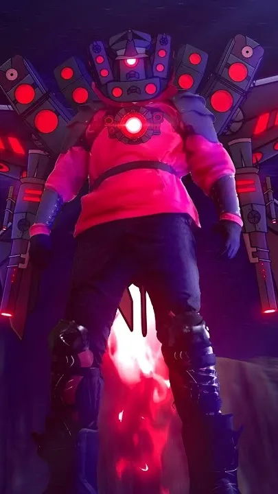 ai character: Skibidi saga 14 background