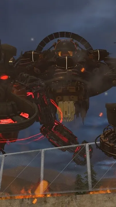 ai character: Skibidi LOCK IN background