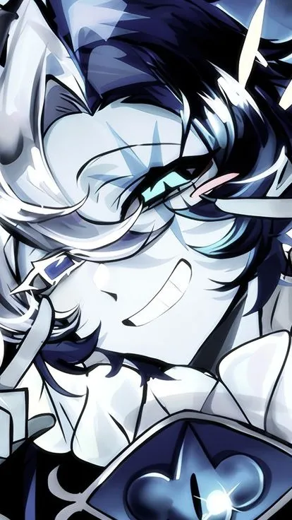 ai character: Shadow milk Cookie background