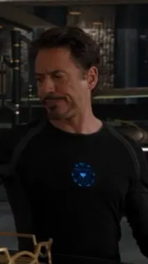 ai character: Tony & Pepper background