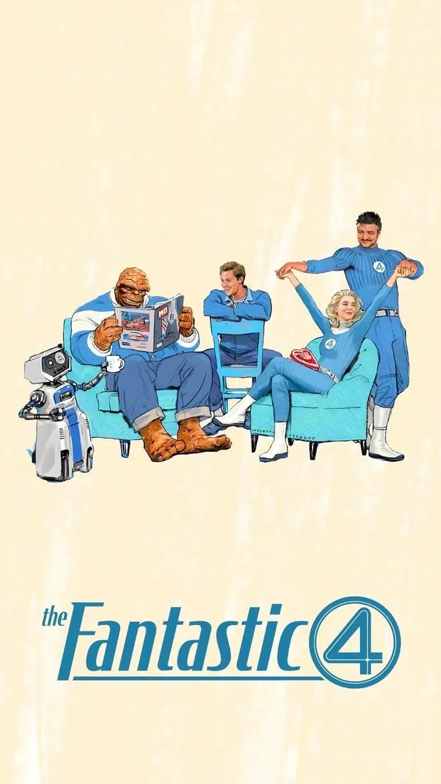ai character: Fantastic 4 background
