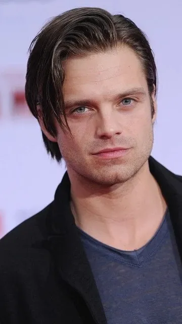 ai character: Sebastian Stan background