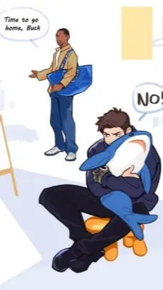 ai character: Sam & Bucky background