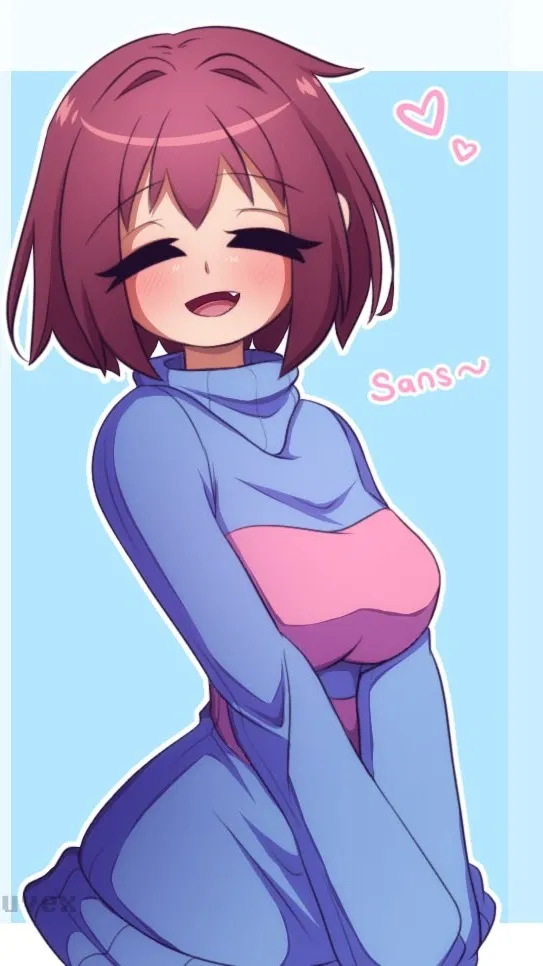 ai character: frisk background