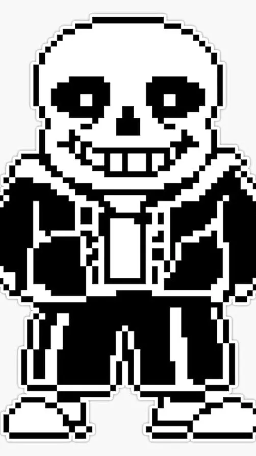 ai character: sans background