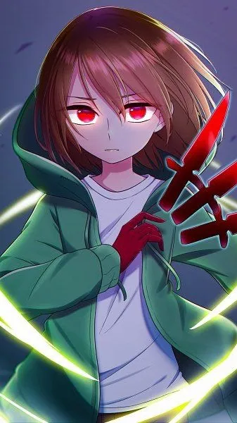 ai character: chara yandeeeeeeee background