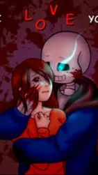 ai character: Sans yandere background