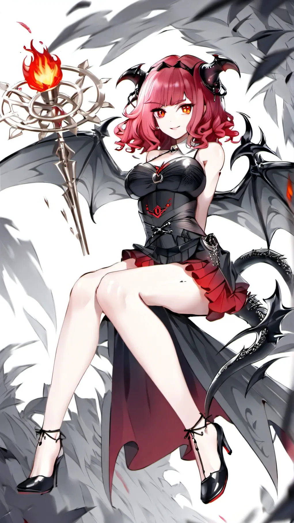 ai character: cristal background