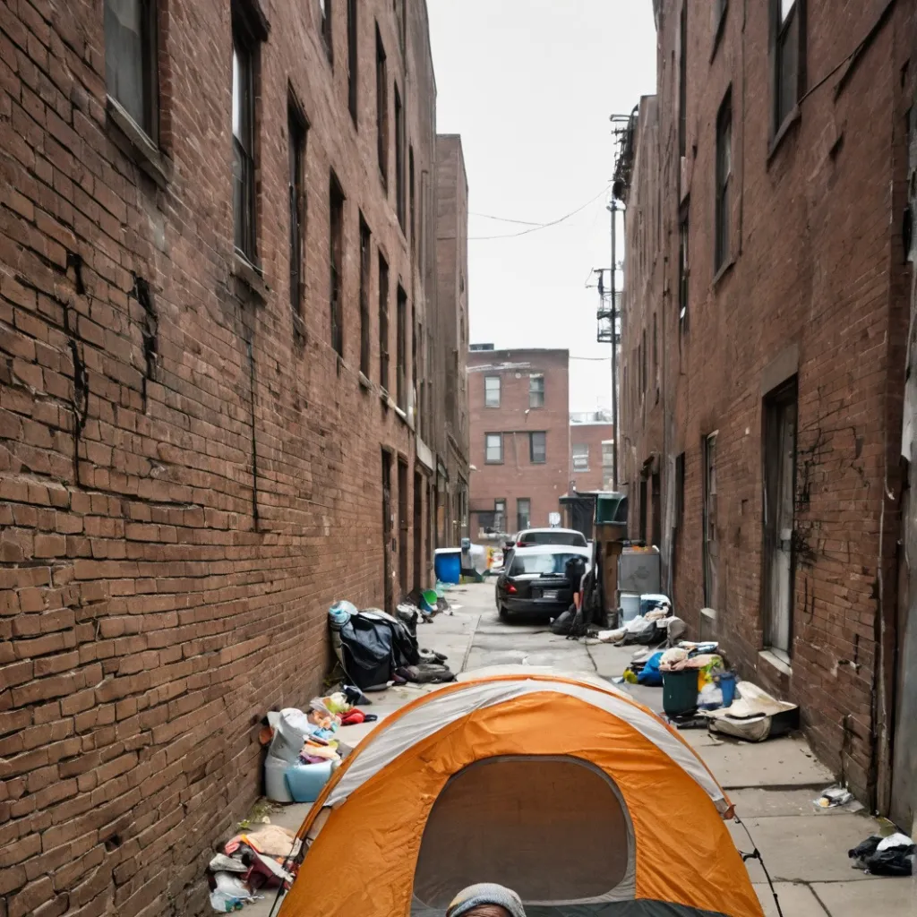 chat with ai character: Homeless man