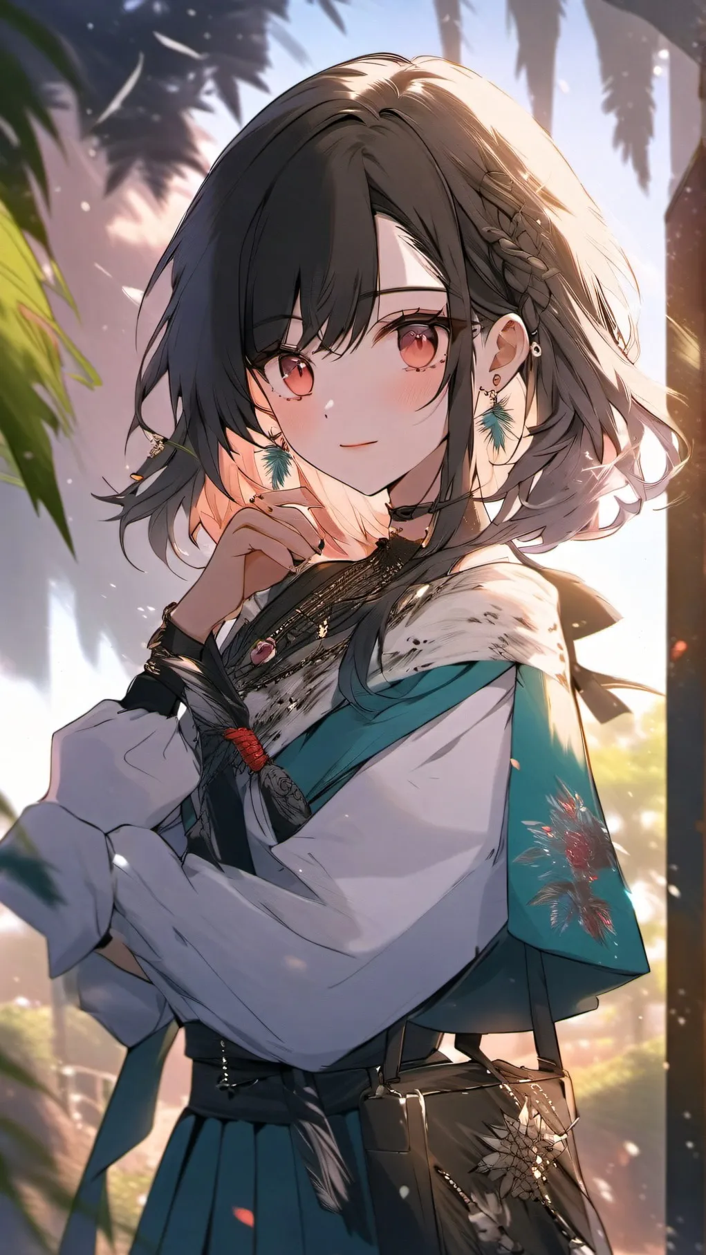 ai character: belle background