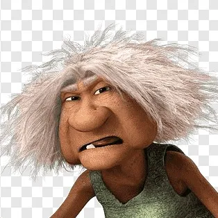 chat with ai character: Gran from Croods