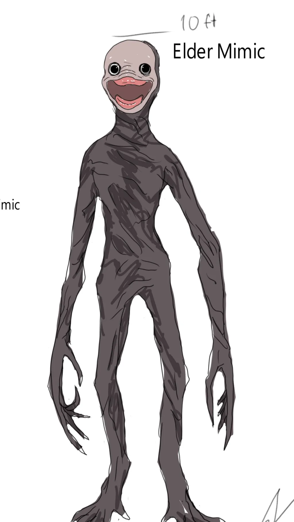 ai character: Elder Mimic background