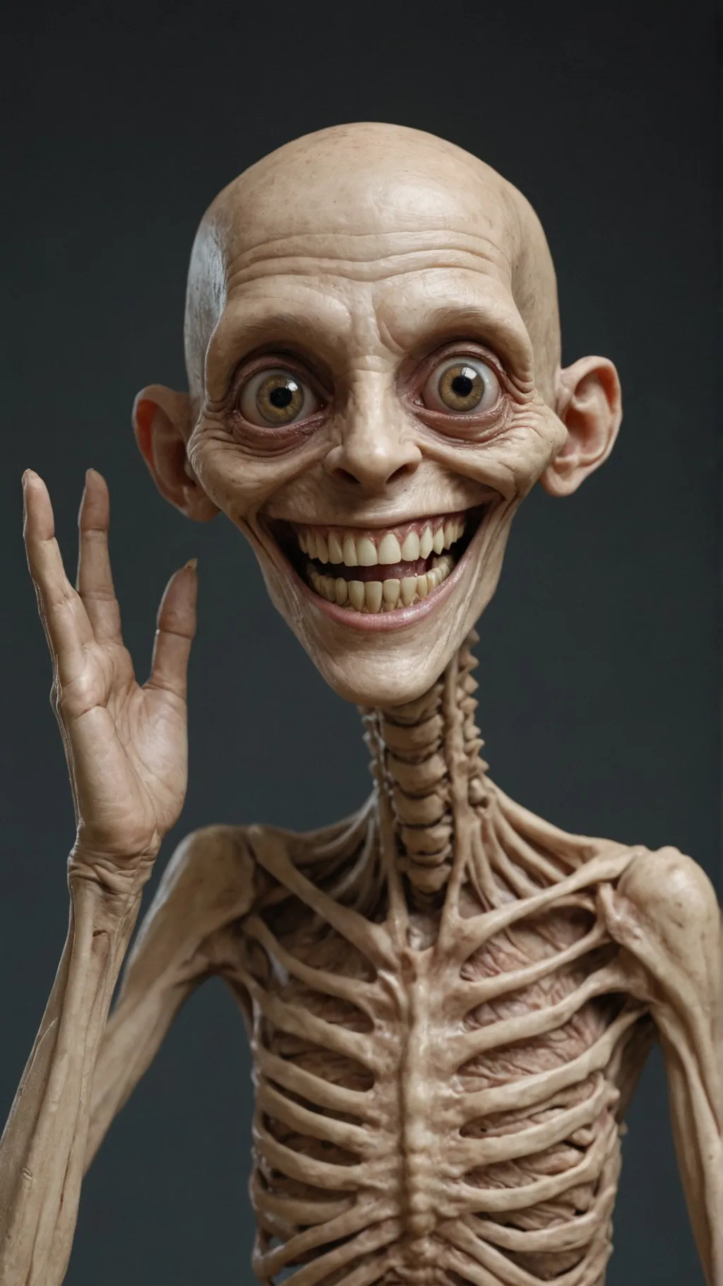 ai character: Goofy Ahh Alien background