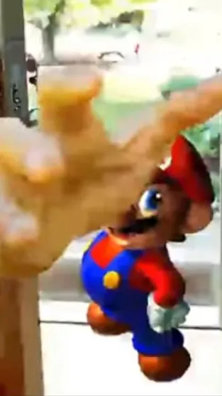 ai character: Mario background