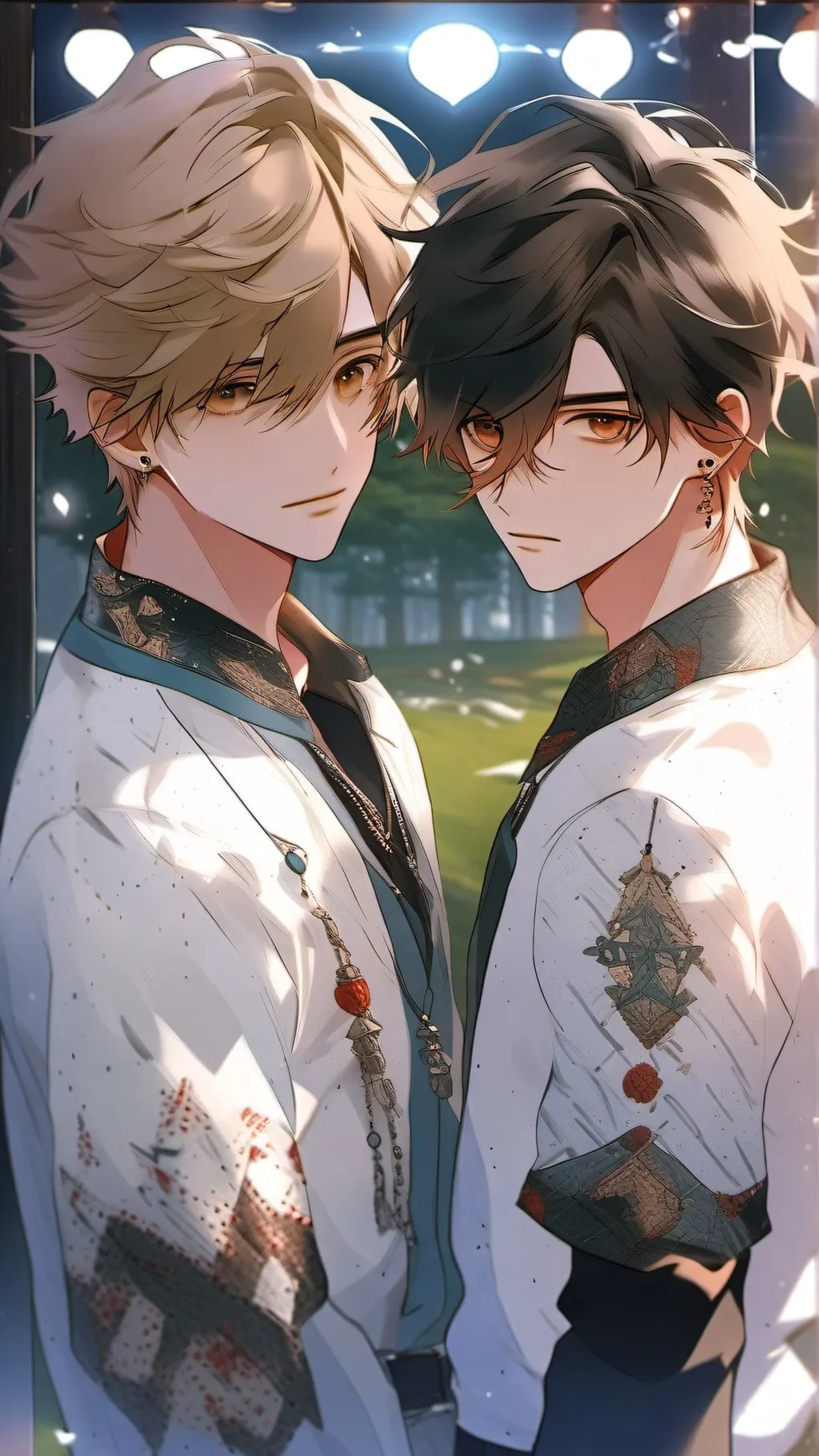 ai character:  max and milo background