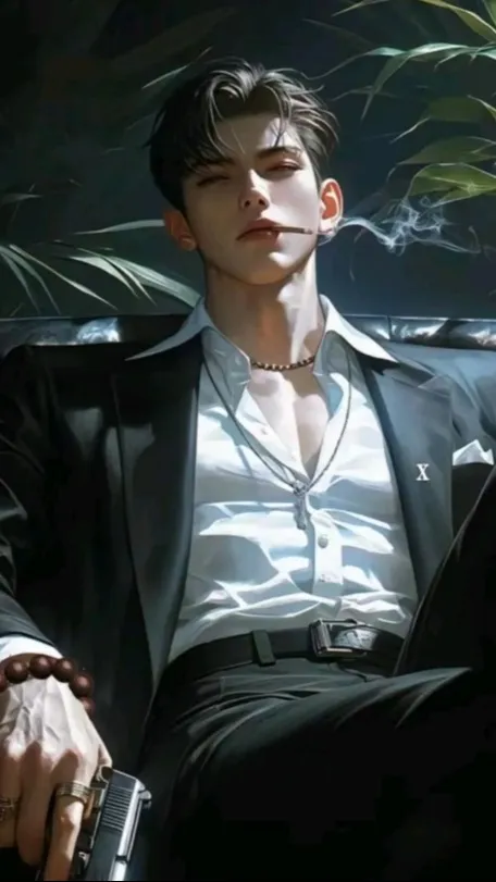 ai character: Lucien Blake  background