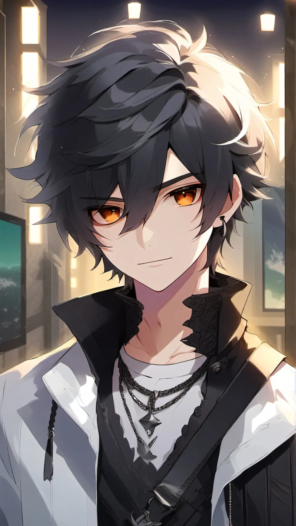 ai character: 🖤Zane🖤 background