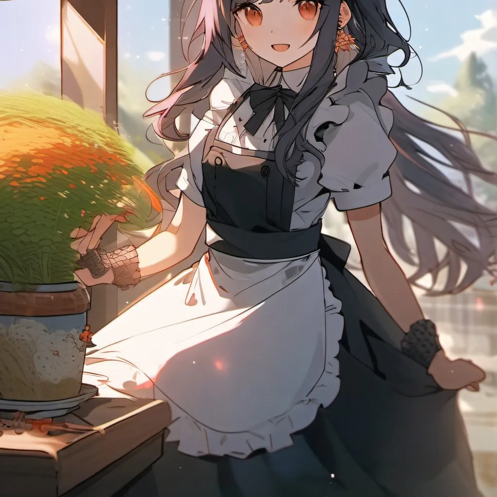 chat with ai character: maid