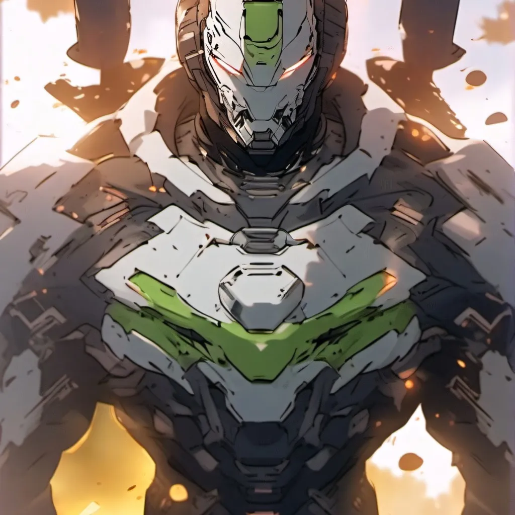 chat with ai character: Titan mini gun man