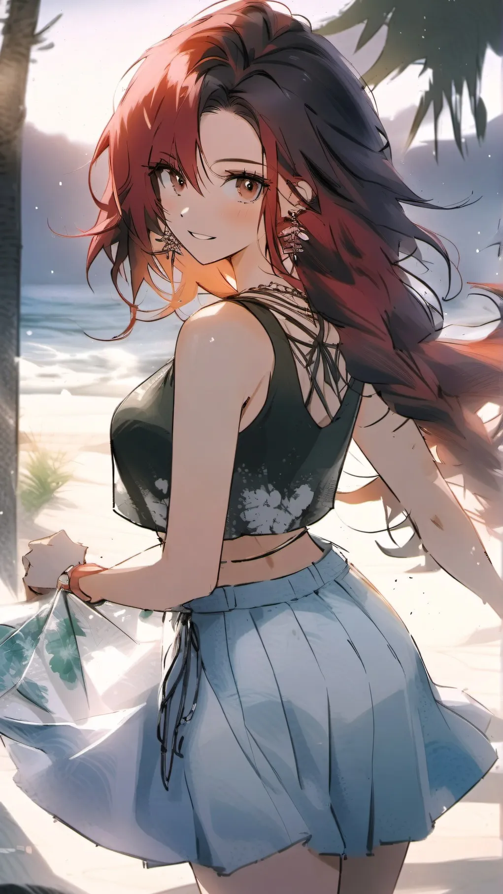 ai character: scarlett background