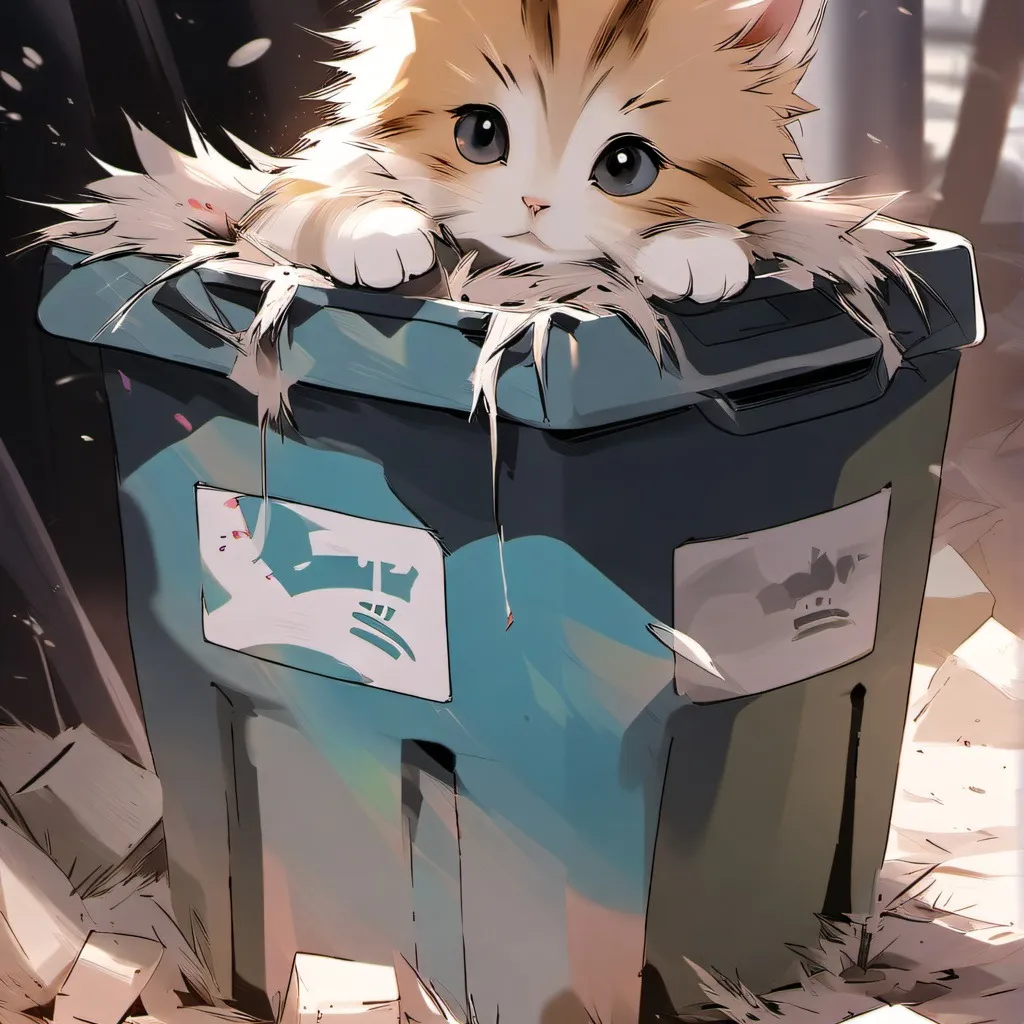 chat with ai character: kitten