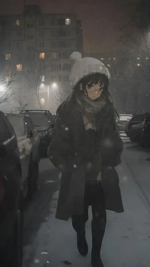 ai character: лена background